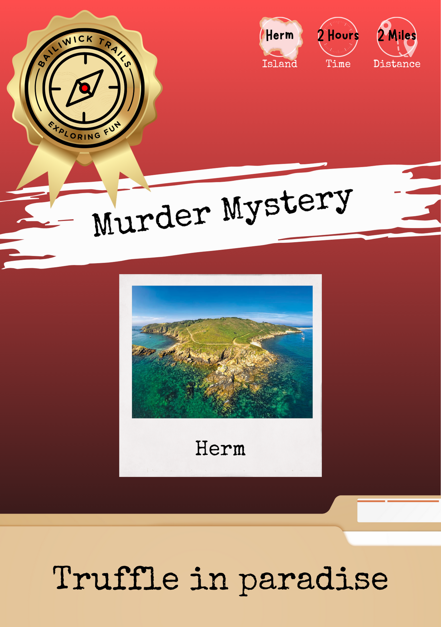 Murder Mystery - Herm - "Truffle in paradise"